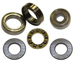 Bearings for engraving machine spindles and drives.