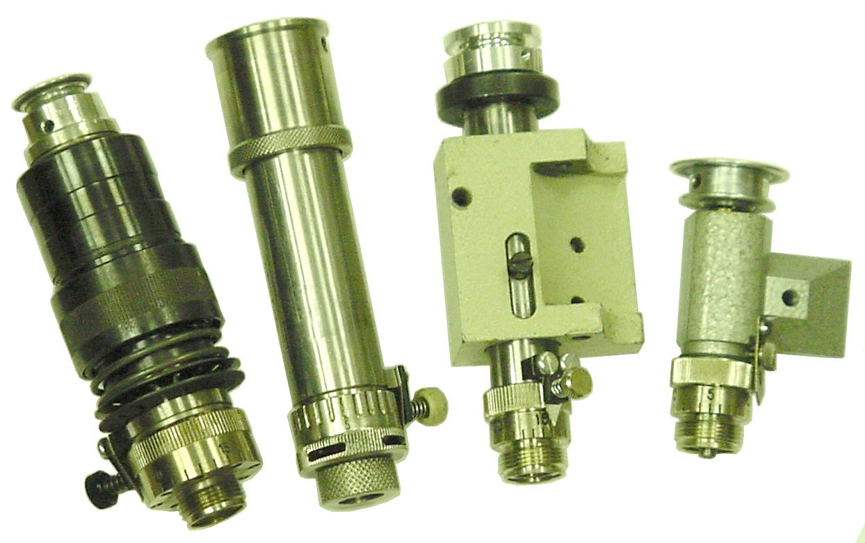 Engraving machine spindles and spindle components.